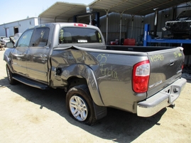 2005 TOYOTA TUNDRA SR5 GRAY DOUBLE CAB 4.7L AT 4WD Z15987